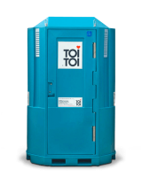 Toaleta przenośna WC na budowę Toitoi Classic